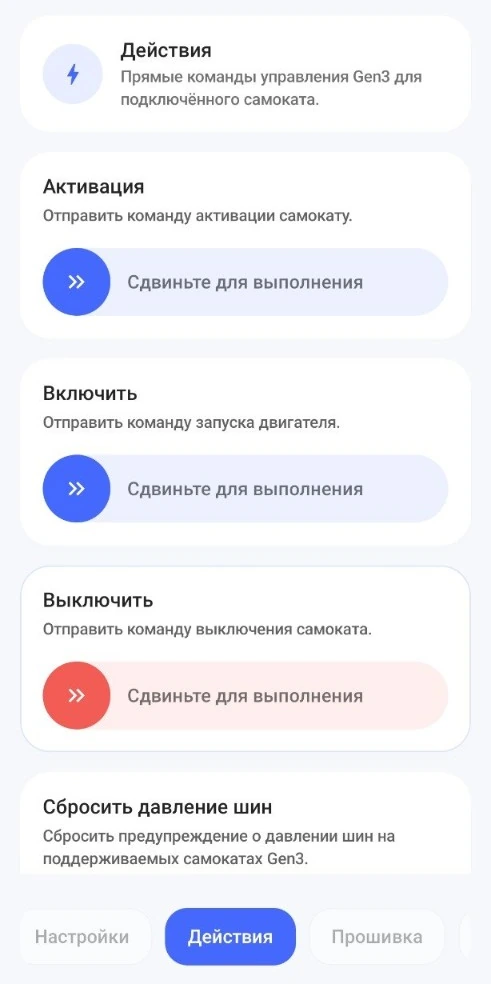 Действия PWN BOT
